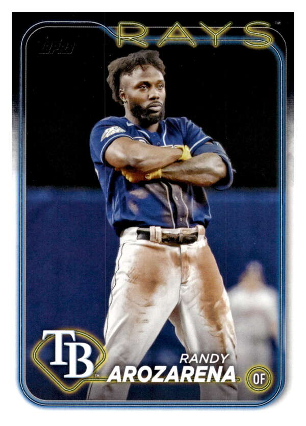 2024 Topps #284 Randy Arozarena NM-MT Rays ID:73947