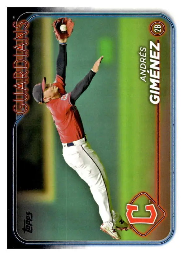 2024 Topps #289 Andres Gimenez NM-MT Guardians ID:68674