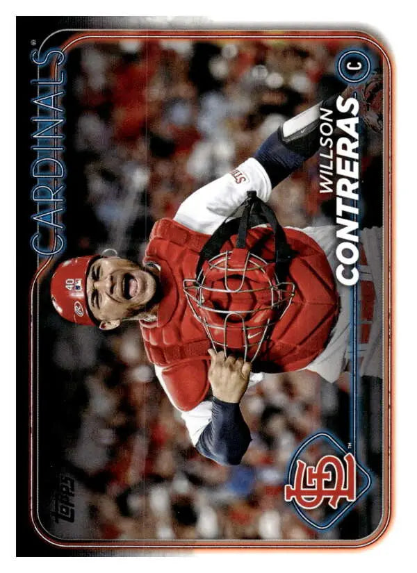 2024 Topps #296 Willson Contreras NM-MT Cardinals ID:73950