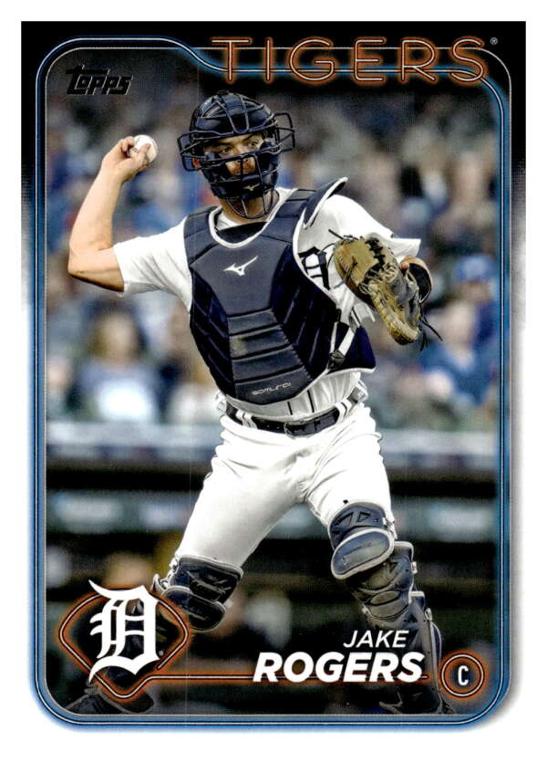 2024 Topps #302 Jake Rogers NM-MT Tigers ID:68787