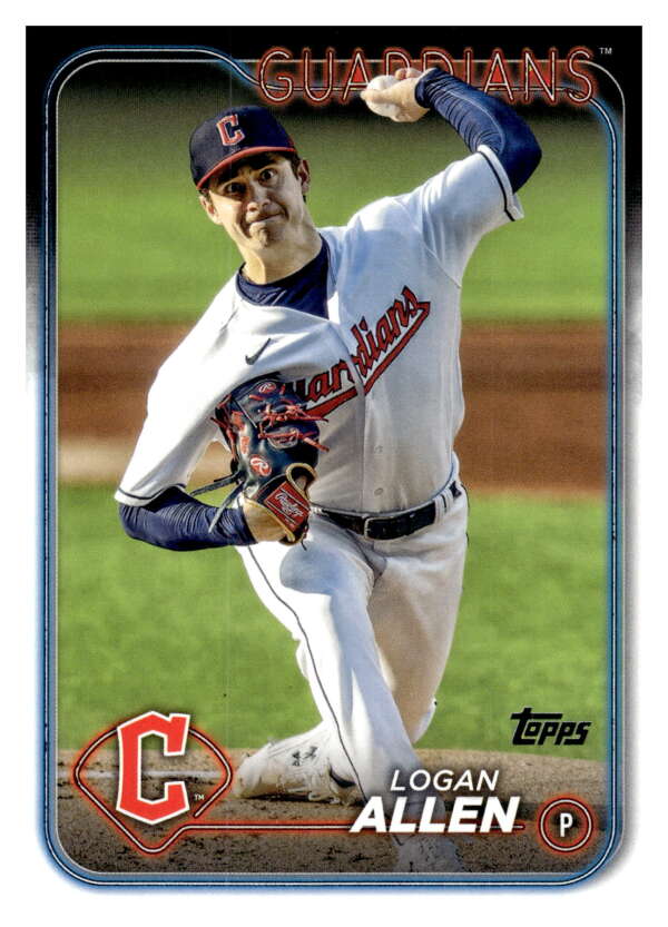 2024 Topps #339 Logan Allen NM-MT Guardians ID:68683