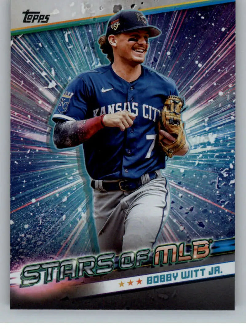 2024 Topps Stars of MLB #SMLB-17 Bobby Witt Jr. NM-MT Royals ID:71086
