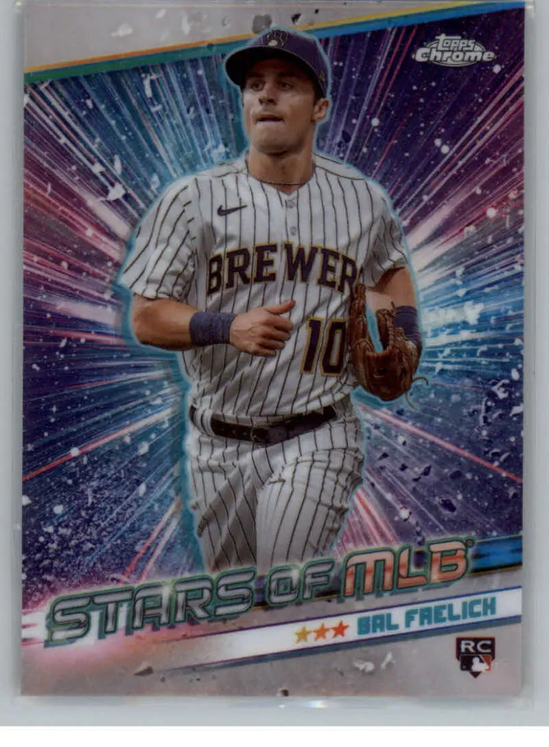 2024 Topps Stars of MLB Chrome #CSMLB-12 Sal Frelick NM-MT Brewers ID:68693