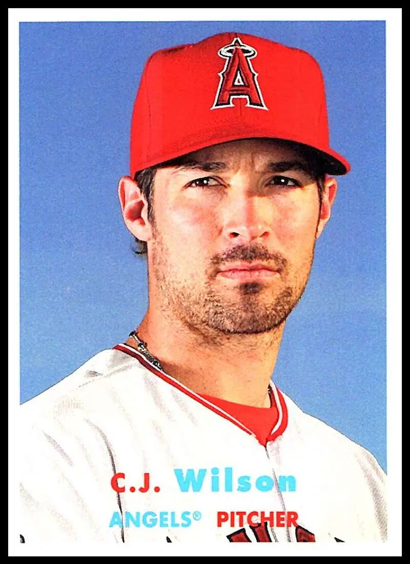 2015 Topps Archives #89 C.J. Wilson NM-MT Angels (1957 Topps) ID:73292