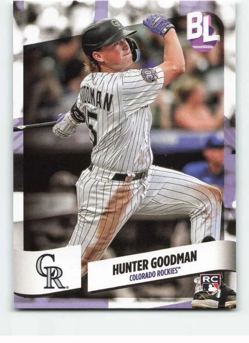 2024 Topps Big League #80 Hunter Goodman NM-MT Rockies