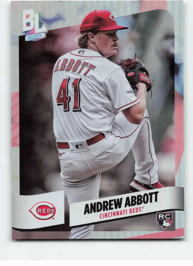 2024 Topps Big League #206 Andrew Abbott NM-MT SP Reds Uncommon Foil ID:68879