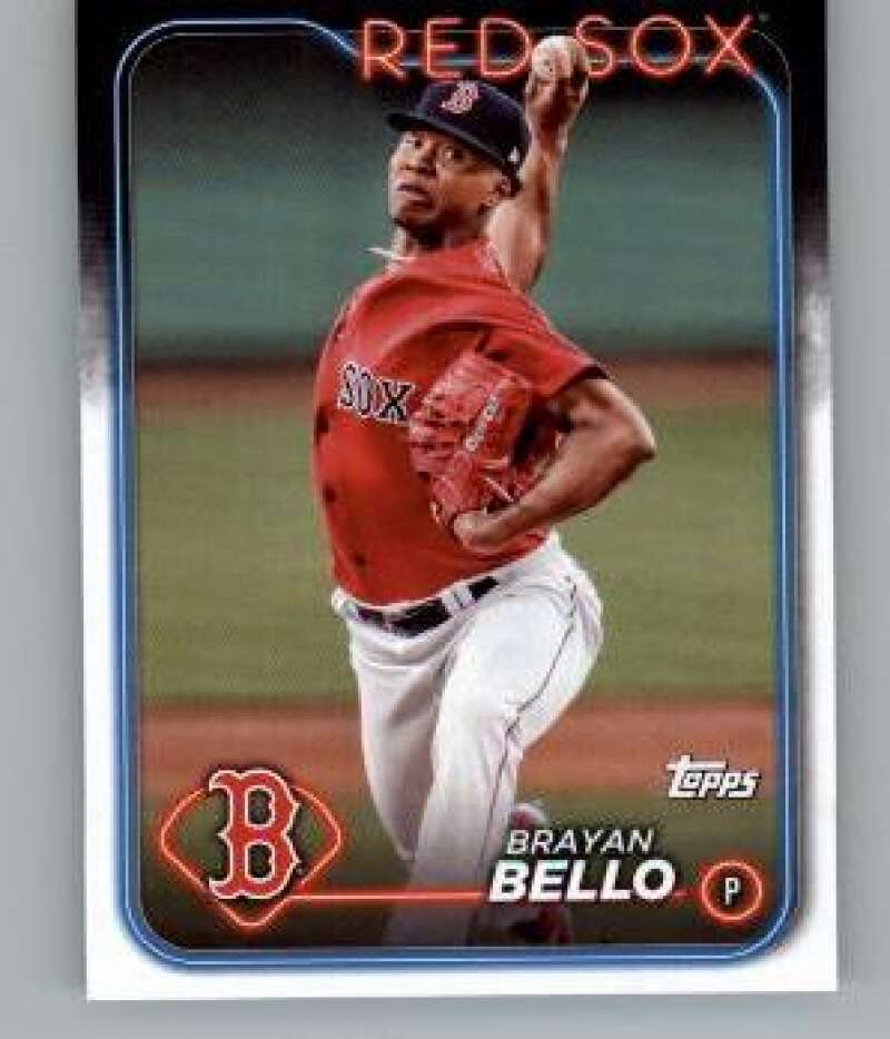 2024 Topps Team Sets Boston Red Sox #BOS-16 Brayan Bello NM-MT Red Sox ID:81171