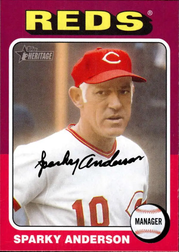 2024 Topps Heritage #111 Sparky Anderson NM-MT Reds ID:70357