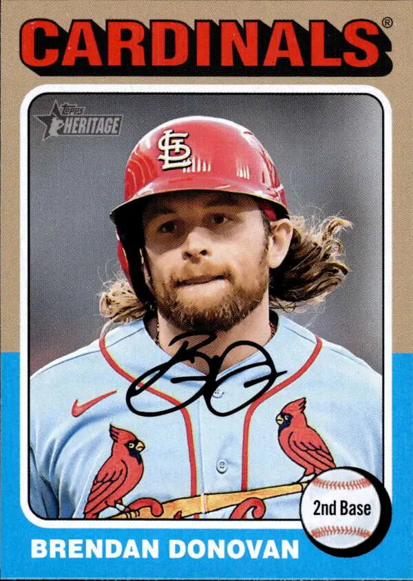 2024 Topps Heritage #140 Brendan Donovan NM-MT Cardinals ID:70366