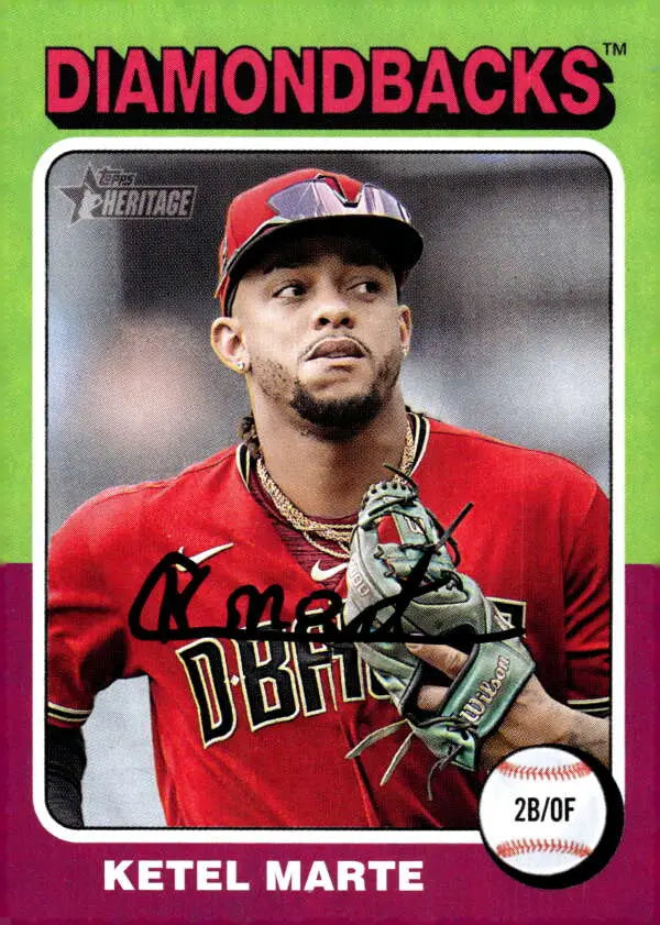 2024 Topps Heritage #157 Ketel Marte NM-MT Diamondbacks ID:70372