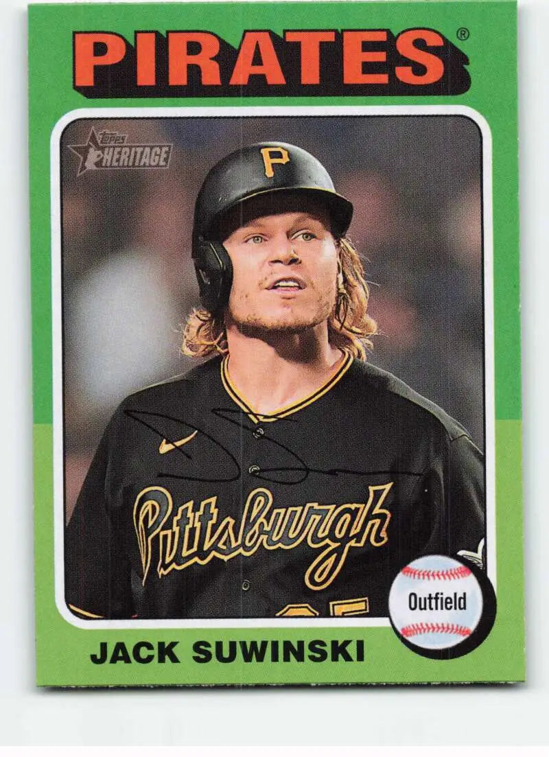 2024 Topps Heritage #437 Jack Suwinski NM-MT Pirates ID:70454