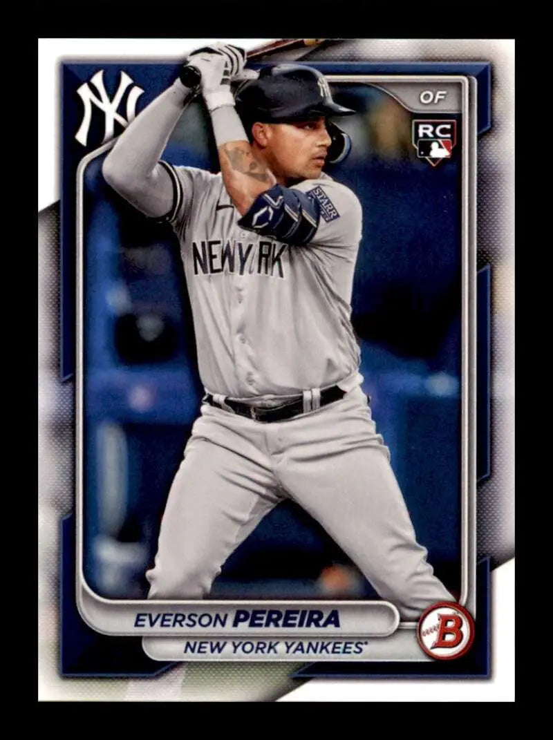 2024 Bowman #93 Everson Pereira NM-MT RC Rookie Yankees ID:70699