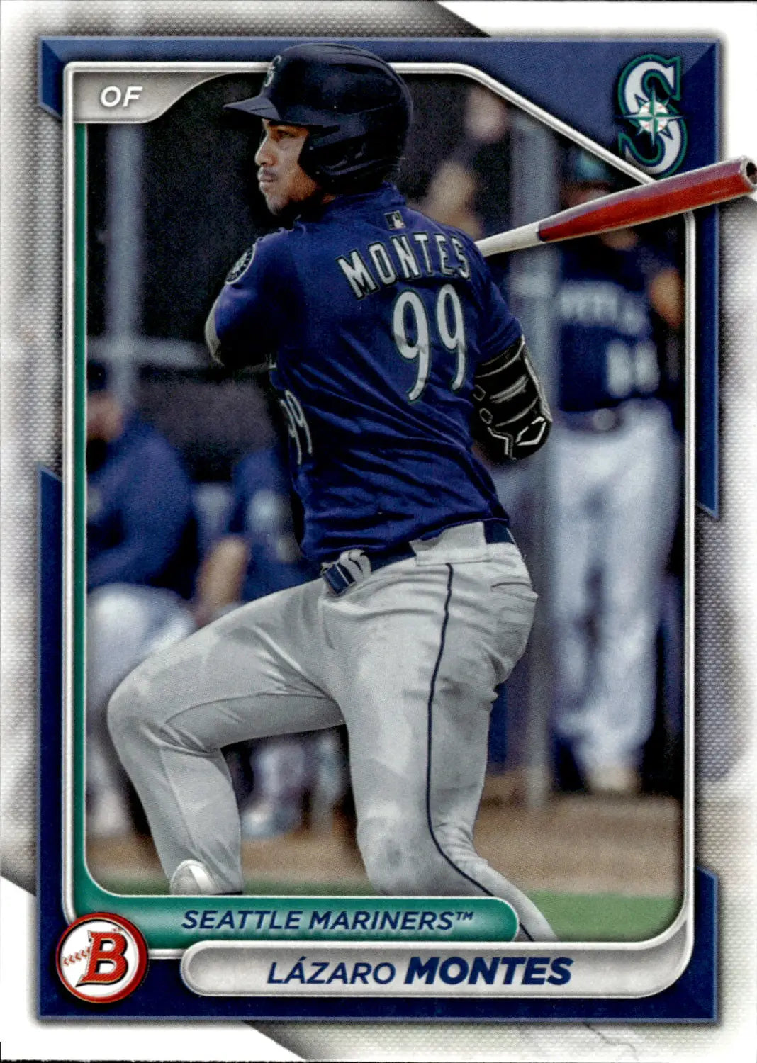 2024 Bowman Prospects #BP-110 Lazaro Montes NM-MT Mariners ID:70708