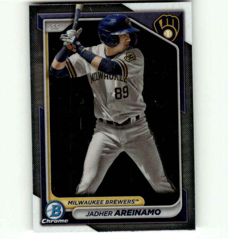2024 Bowman Chrome Prospects #BCP-2 Jadher Areinamo NM-MT Brewers ID:70674