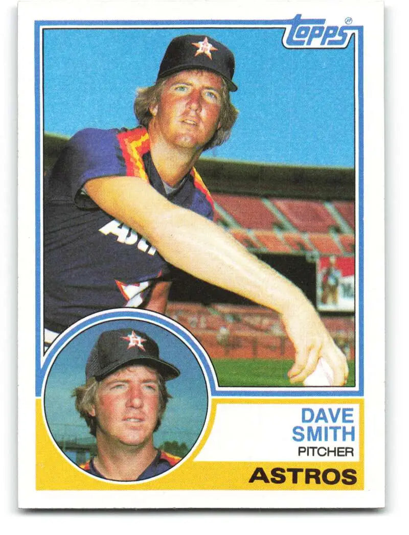 1983 Topps #247 Dave Smith NM Near Mint Astros ID:12594