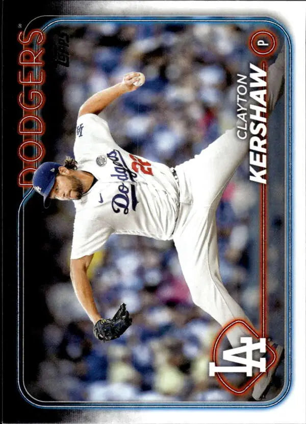 2024 Topps #351 Clayton Kershaw NM-MT Dodgers ID:71304