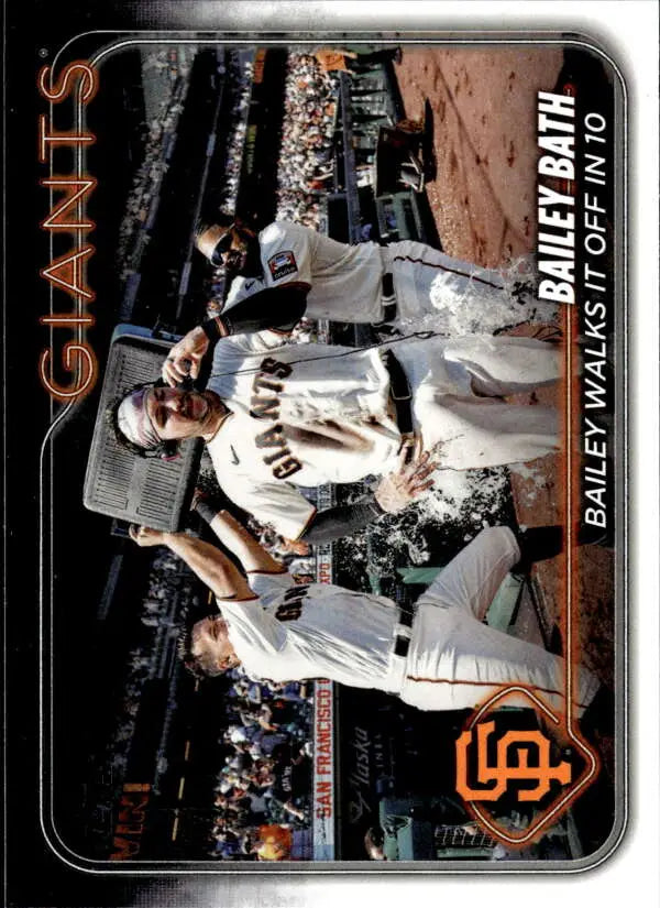 2024 Topps #358 Bailey Bath NM-MT Giants ID:73965
