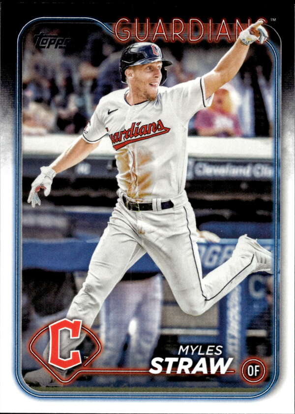 2024 Topps #361 Myles Straw NM-MT Guardians ID:70925