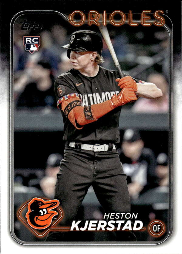 2024 Topps #394 Heston Kjerstad NM-MT RC Rookie Orioles ID:70936