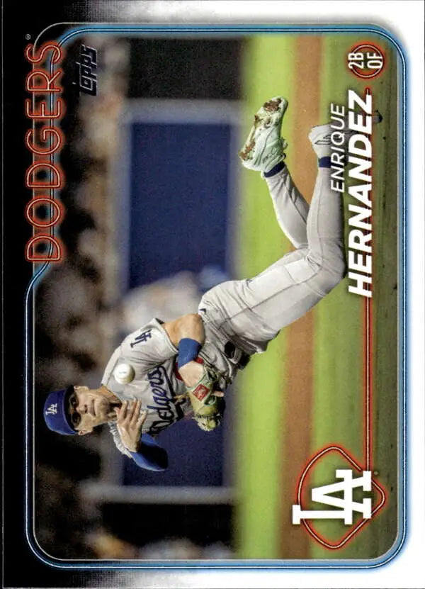 2024 Topps #398 Enrique Hernandez NM-MT Dodgers ID:70939