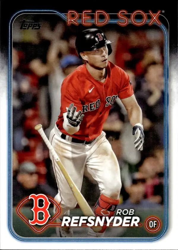 2024 Topps #415 Rob Refsnyder NM-MT Red Sox ID:71352