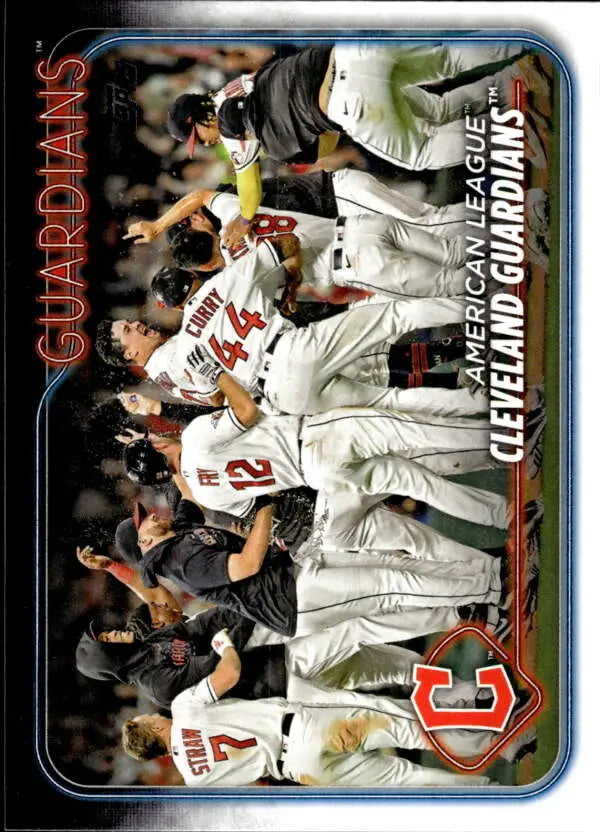 2024 Topps #439 Team Card NM-MT Guardians ID:70951