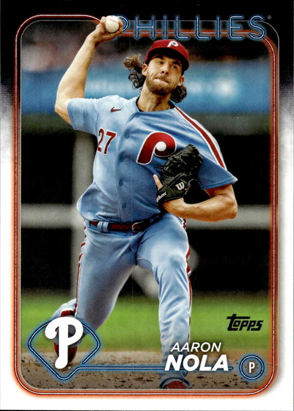2024 Topps #463 Aaron Nola NM-MT Phillies ID:71245