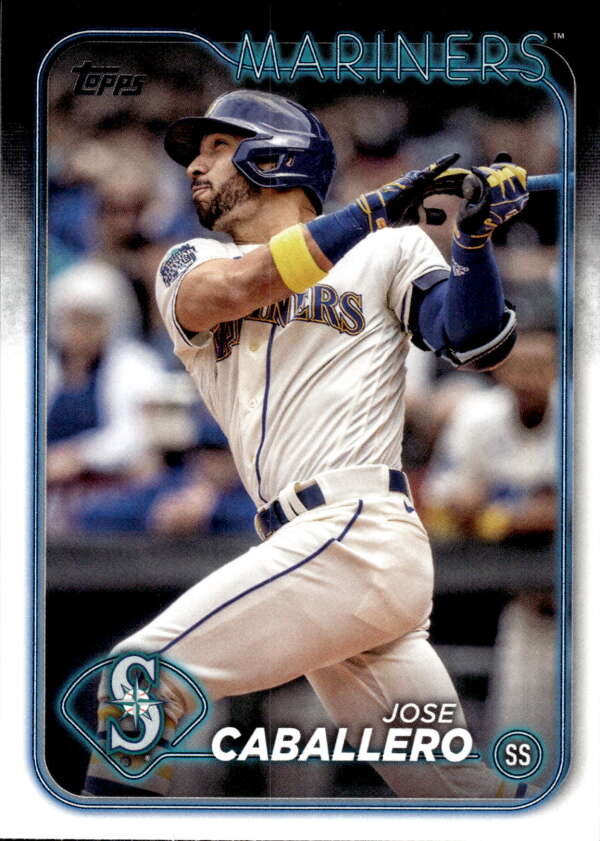2024 Topps #495 Jose Caballero NM-MT Mariners ID:71418