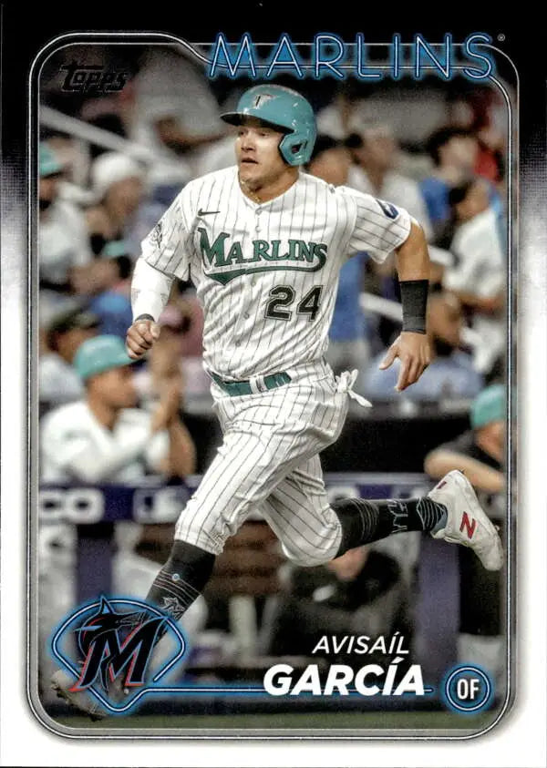 2024 Topps #505 Avisail Garcia NM-MT Marlins ID:70976