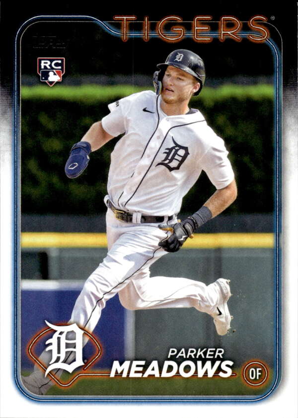 2024 Topps #516 Parker Meadows NM-MT RC Rookie Tigers ID:75113