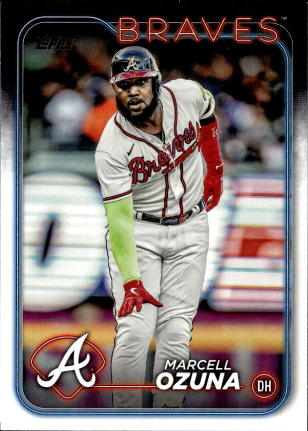 2024 Topps #518 Marcell Ozuna NM-MT Braves ID:70982