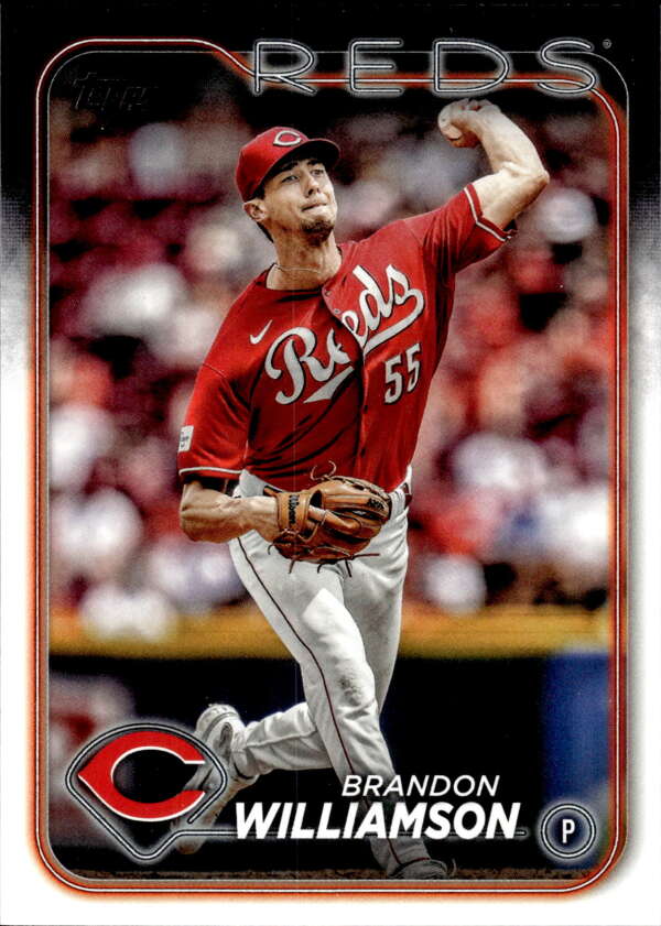 2024 Topps #522 Brandon Williamson NM-MT Reds ID:71441