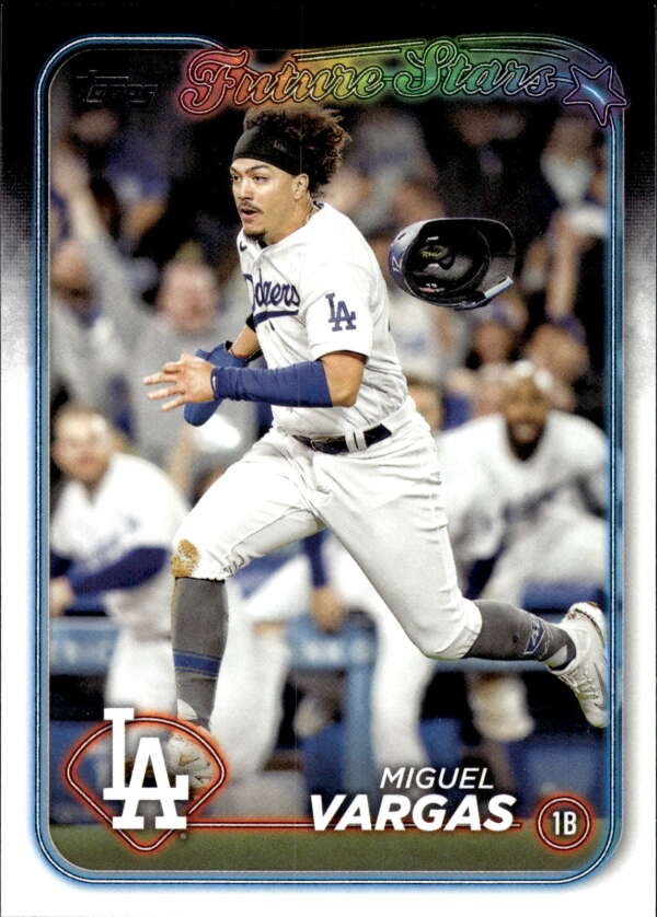 2024 Topps #541 Miguel Vargas NM-MT Dodgers ID:70994