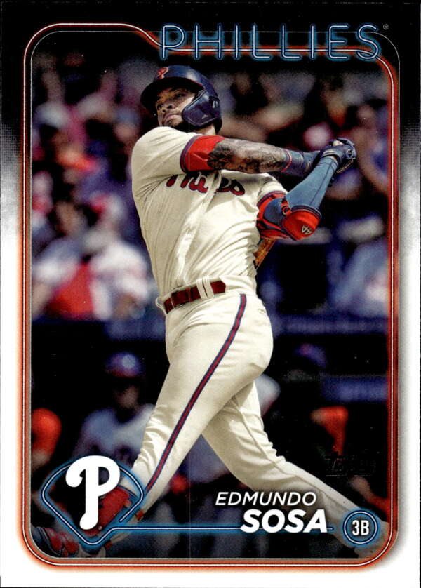 2024 Topps #562 Edmundo Sosa NM-MT Phillies ID:71461