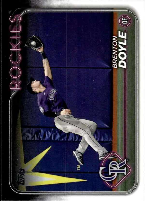 2024 Topps #574 Brenton Doyle NM-MT Rockies ID:71008