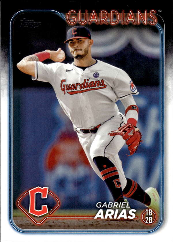 2024 Topps #579 Gabriel Arias NM-MT Guardians ID:71471