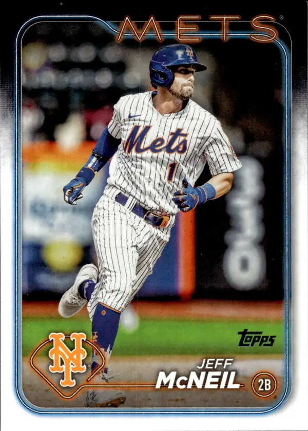 2024 Topps #582 Jeff McNeil NM-MT Mets ID:71009