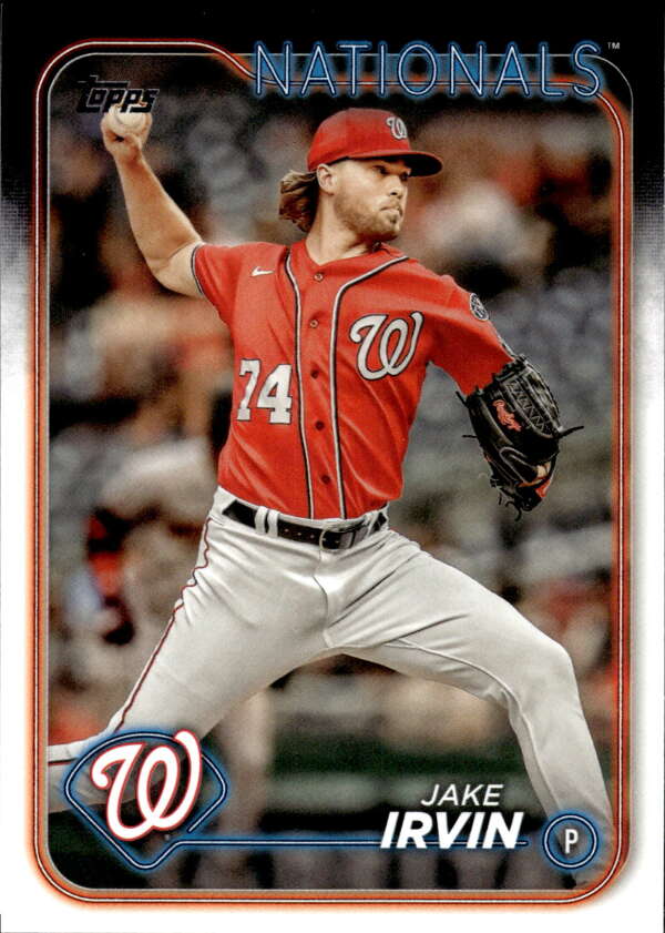 2024 Topps #621 Jake Irvin NM-MT Nationals ID:71495