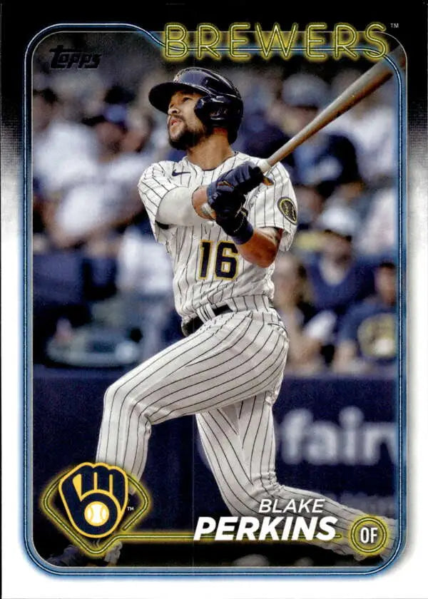 2024 Topps #663 Blake Perkins NM-MT Brewers ID:76163