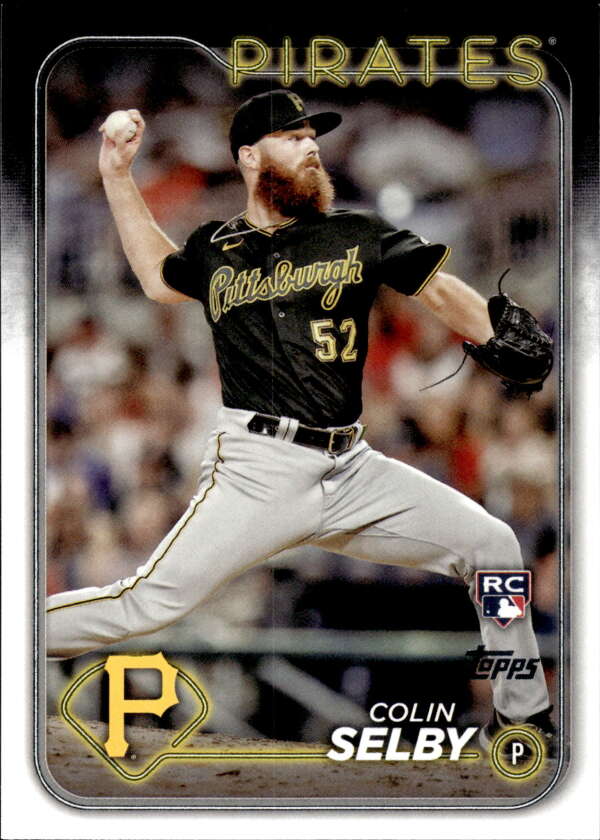 2024 Topps #668 Colin Selby NM-MT RC Rookie Pirates ID:76165