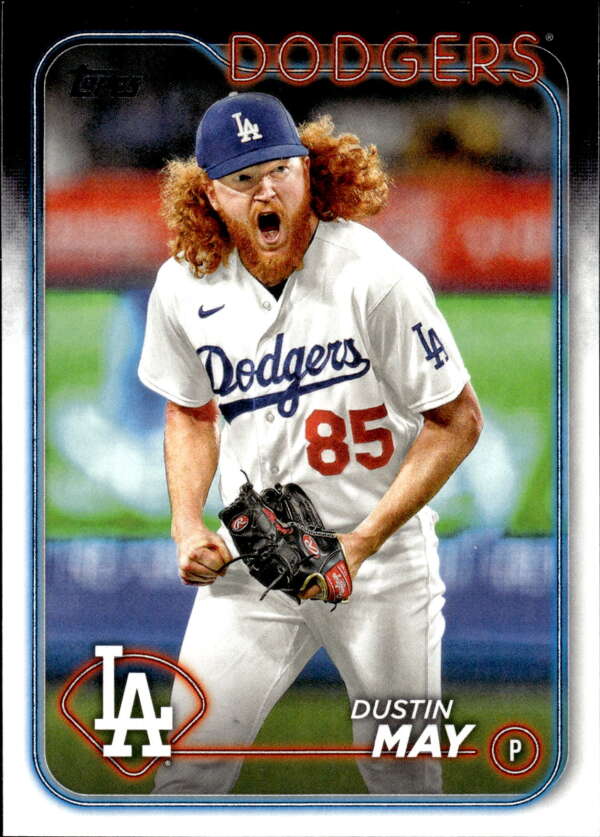 2024 Topps #683 Dustin May NM-MT Dodgers ID:71041