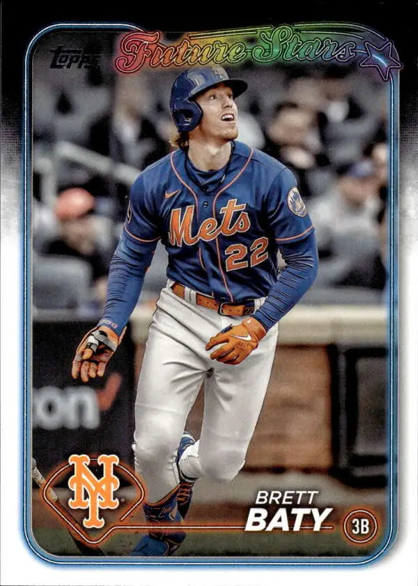 2024 Topps #690 Brett Baty NM-MT Mets ID:76171