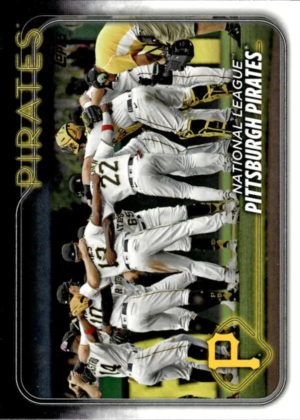 2024 Topps #696 Team Card NM-MT Pirates ID:71044