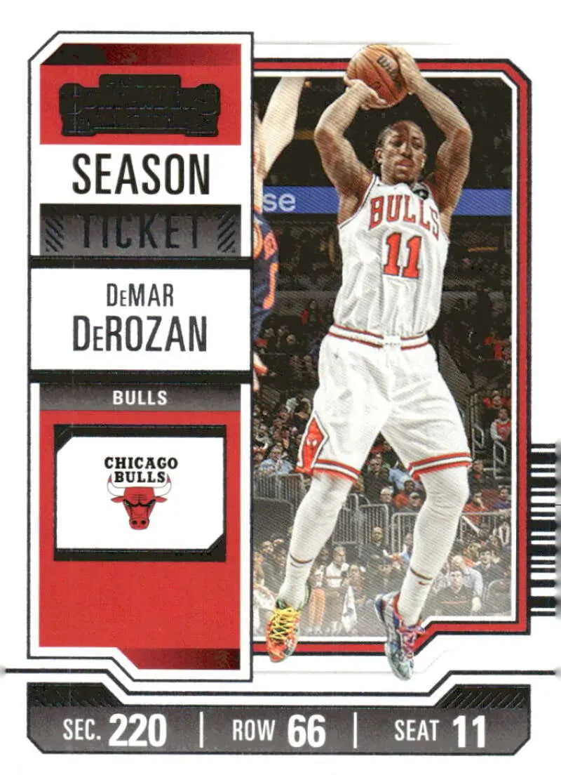 2023-24 Panini Contenders Season Ticket Retail #48 DeMar DeRozan NM-MT ID:74215