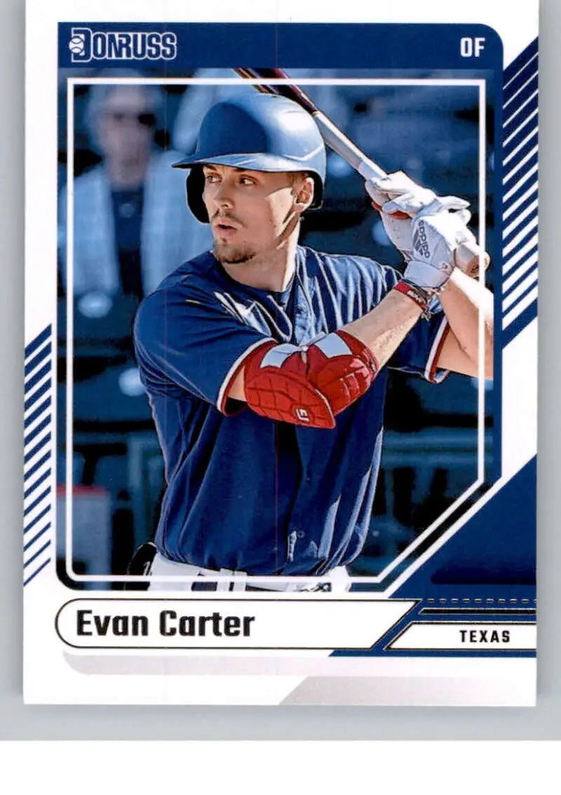 2024 Donruss #74 Evan Carter NM-MT Rangers ID:74547
