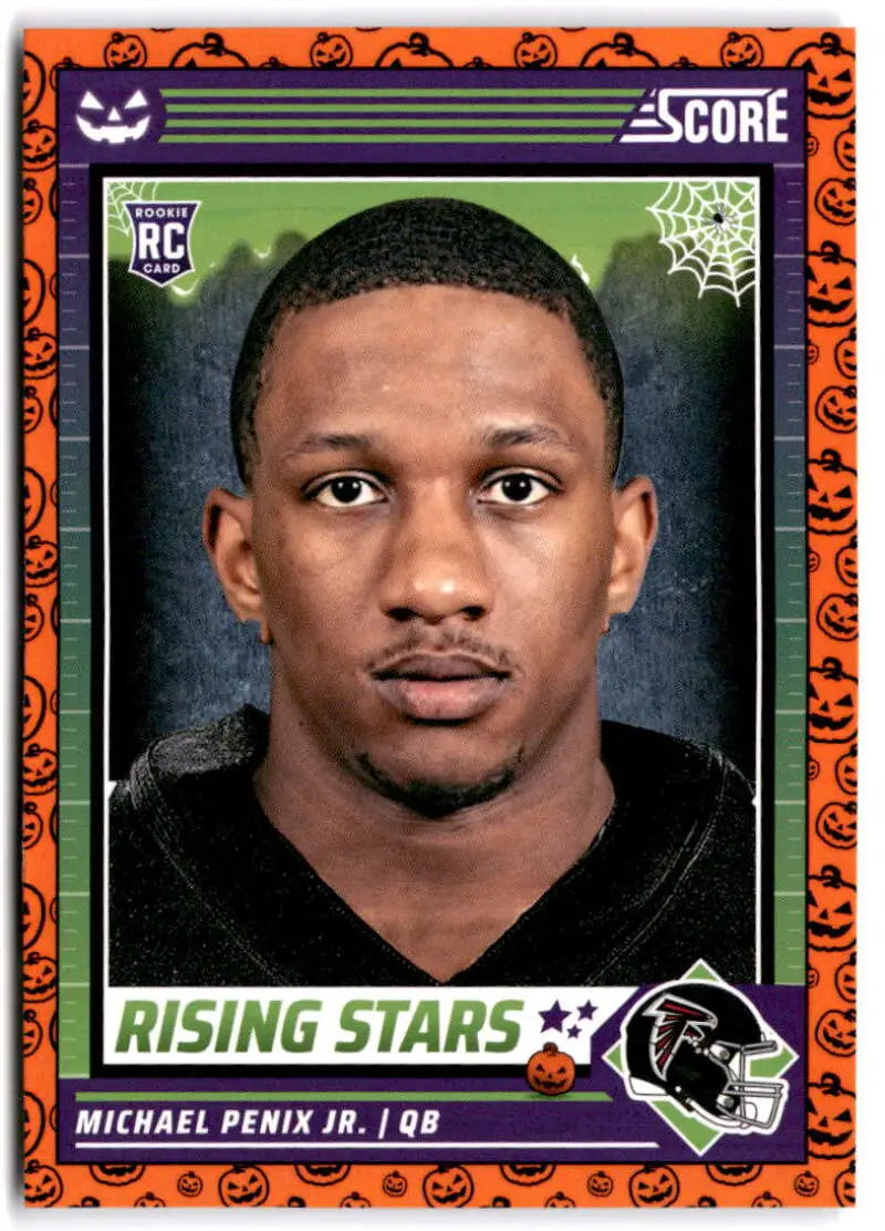 2024 Score-A-Treat Rising Stars Orange Pumpkin #39 Michael Penix Jr. NM-MT Falco