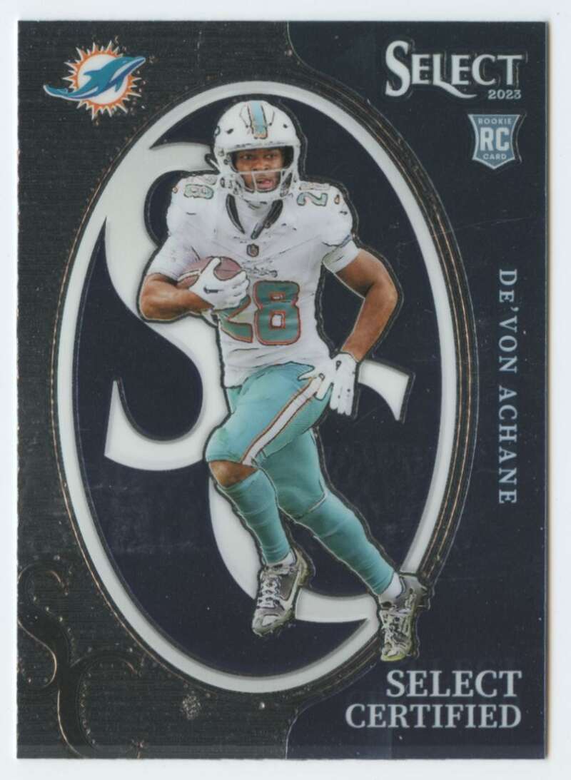 2023 Panini Select Select Certified Rookies #18 De’Von Achane NM-MT Dol ID:75420