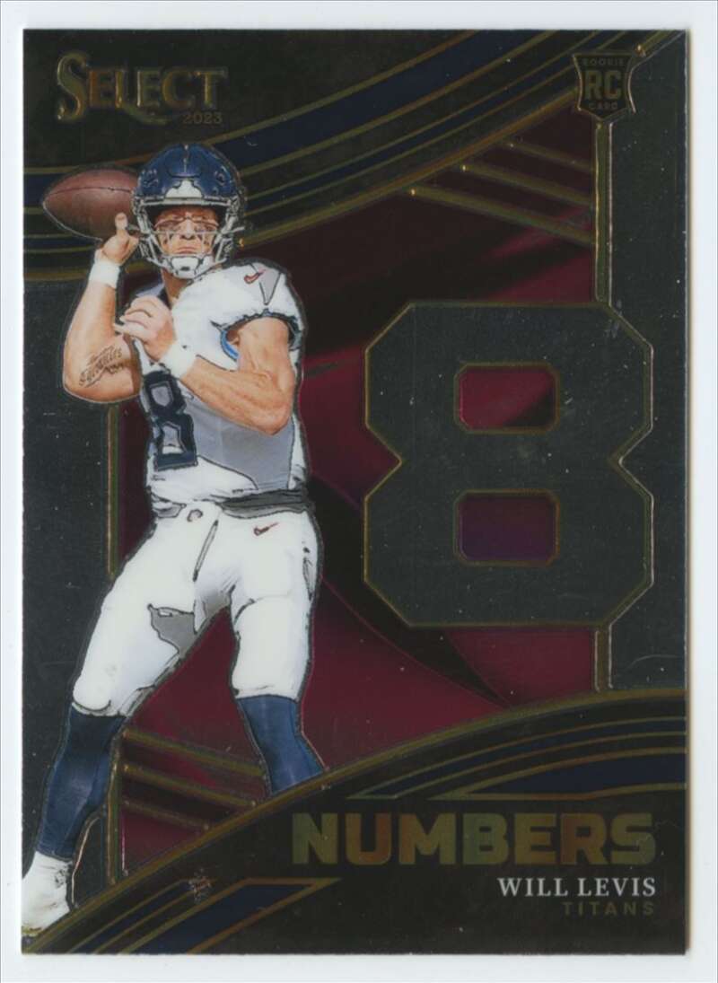 2023 Panini Select Select Numbers #3 Will Levis NM-MT Titans ID:76026