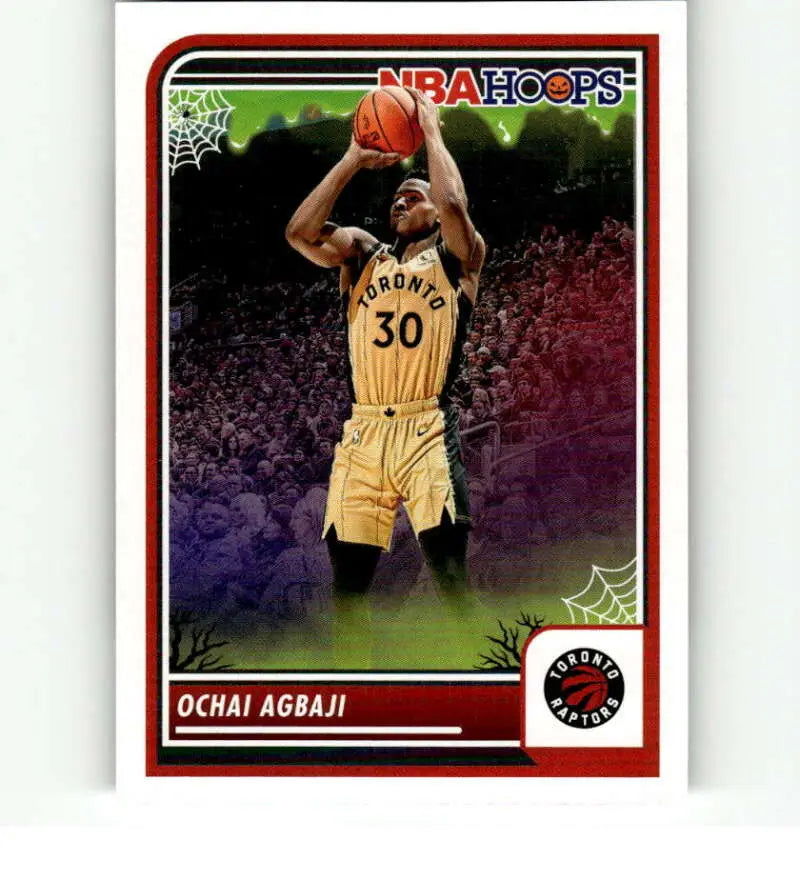 2023-24 Panini Hoops Haunted #62 Ochai Agbaji NM-MT Raptors ID:74913