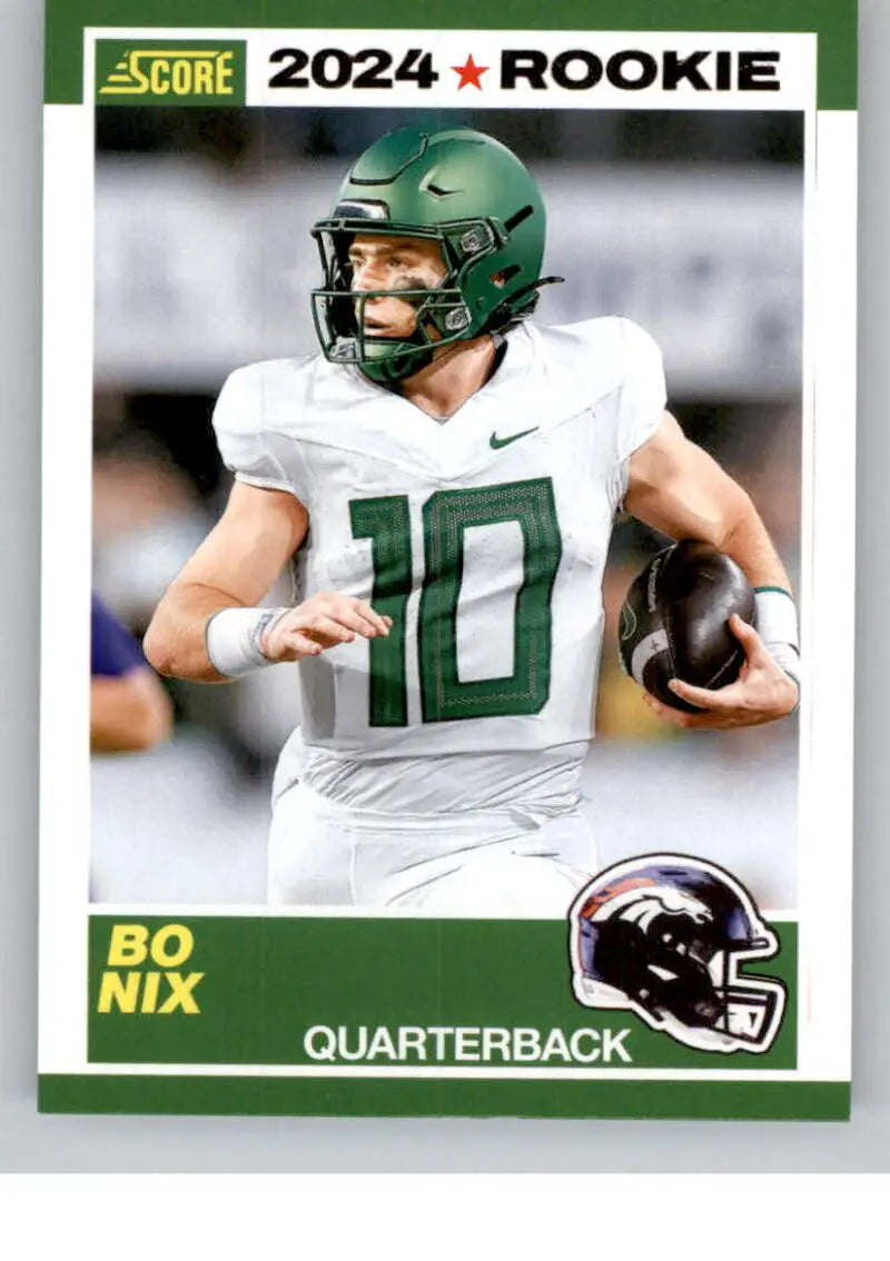 2024 Score 35th Anniversary Rookie #9 Bo Nix NM-MT Broncos ID:75486